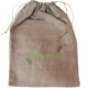 Sac à légumes et aromates en lin 100% naturel avec broderie "Oignons"