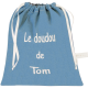 sac enfant en coton brodé personnalisable